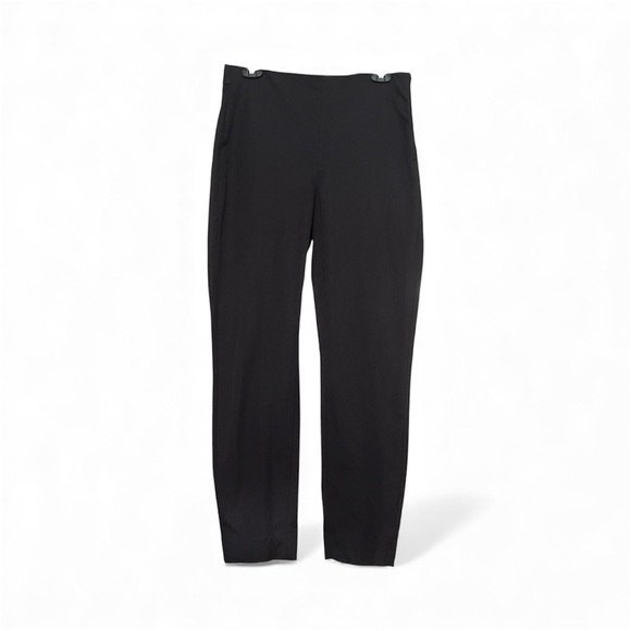 Everlane Pants - Everlane Black Pants SZ 8 Classic Minimalist Basics Stretch High Rise Side Zip